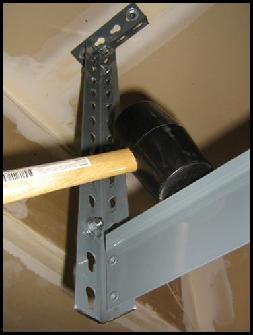 Seating the side beams