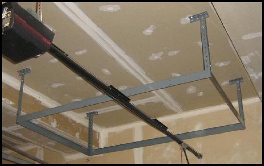 Finished Overhead Rack Frame